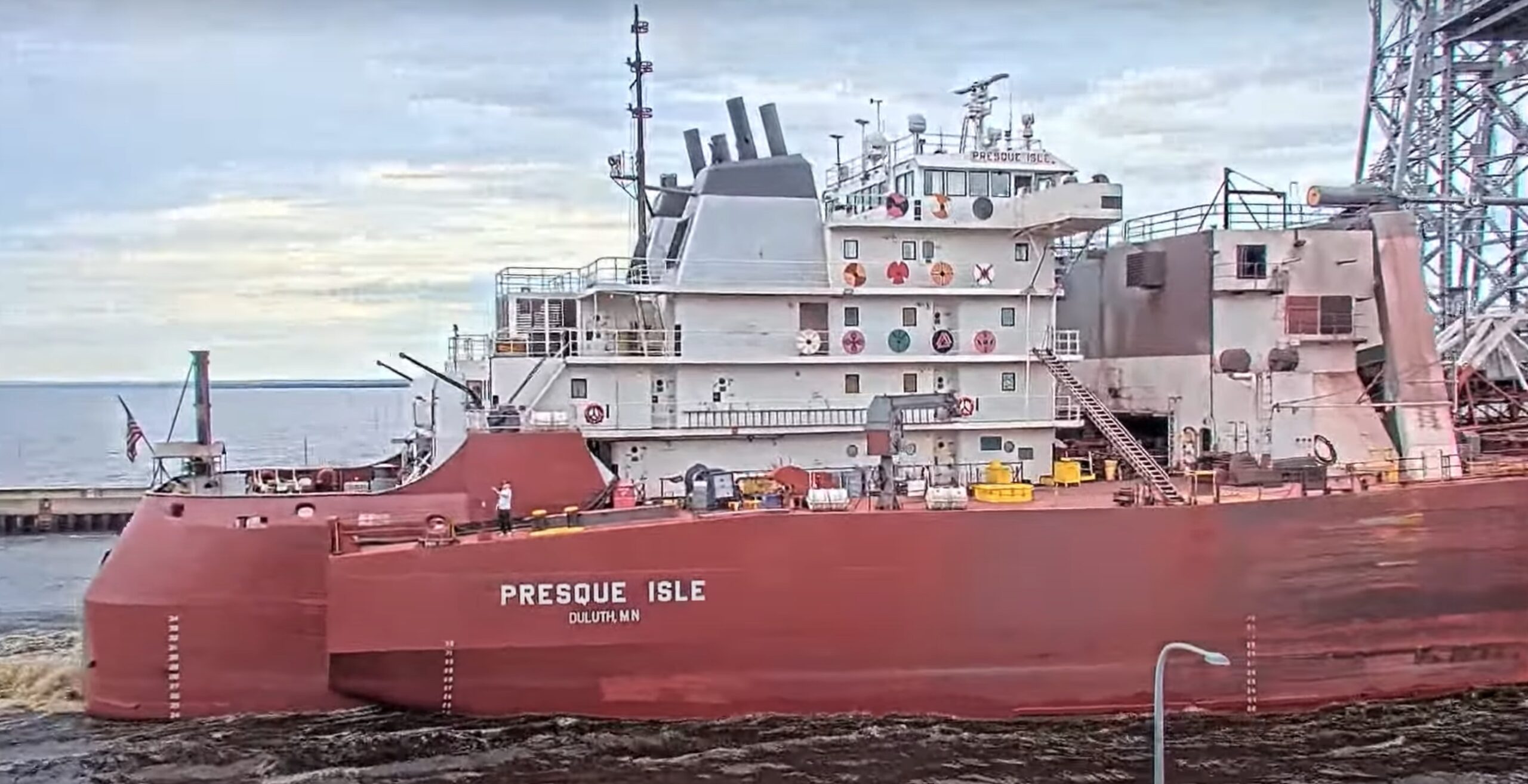 Video - Presque Isle Ship Arrives In Duluth 6/15/24 - SPO